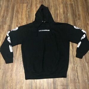 Unus Annus Hoodie Men's XL Goddus Annus Black Pullover Rare Authentic Streetwear